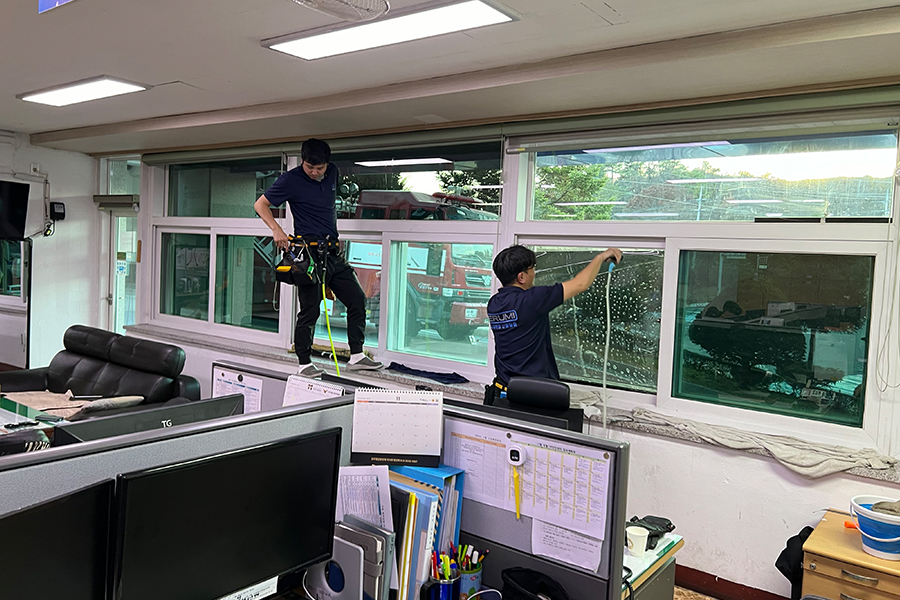 강원 영월소방서 시공 현장 4